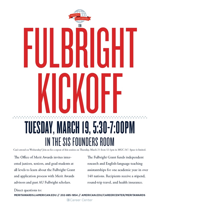 Fulbright Poster